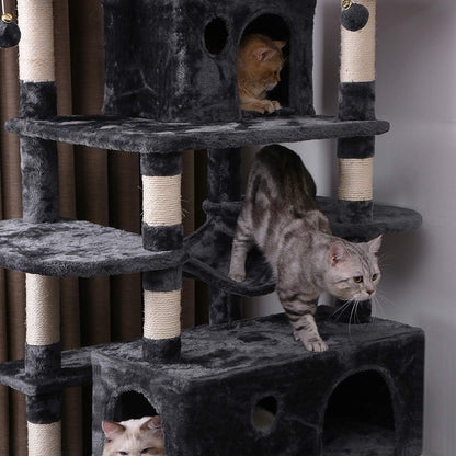 Spacious Cat Tree for Large Breeds