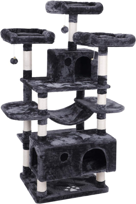 Spacious Cat Tree for Large Breeds