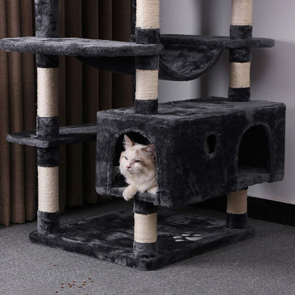 Spacious Cat Tree for Large Breeds