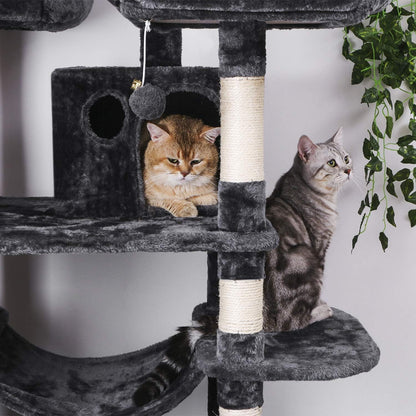 Spacious Cat Tree for Large Breeds