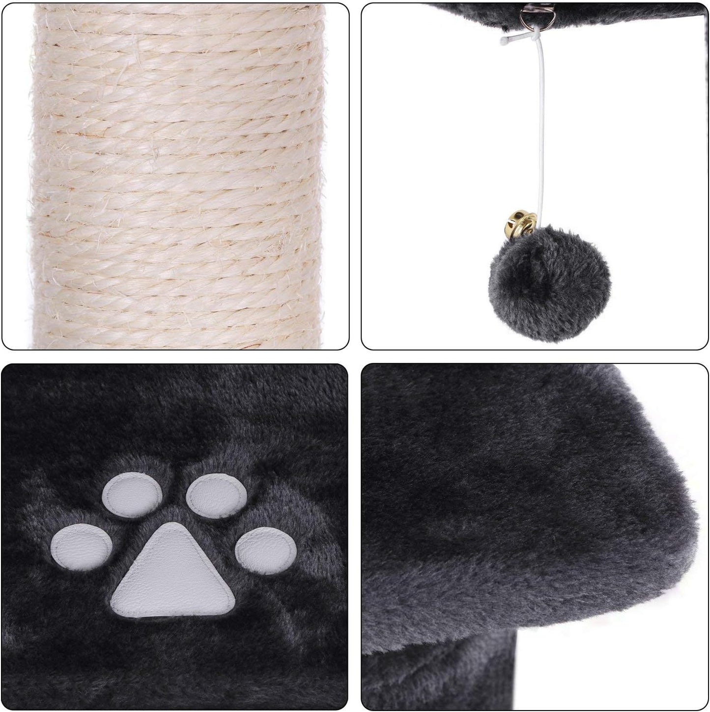 Spacious Cat Tree for Large Breeds